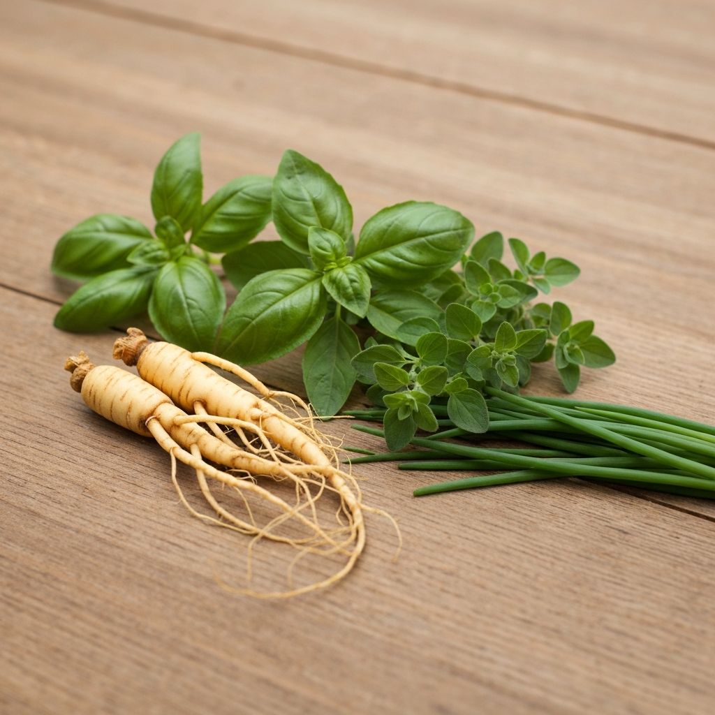 Natural herbs and botanicals